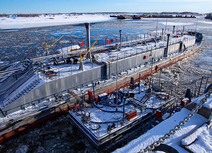 В рамках северного завоза-2025 в отдаленные населенные пункты доставлено 3 млн тонн грузов