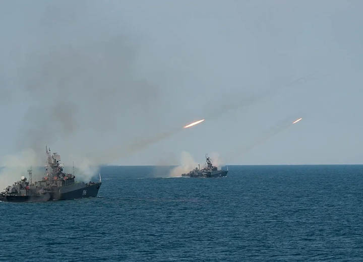 Состоялись учения ВМФ России «Июльский шторм»