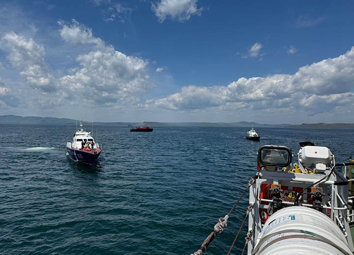 Спасатели провели ежегодные учения в Японском море