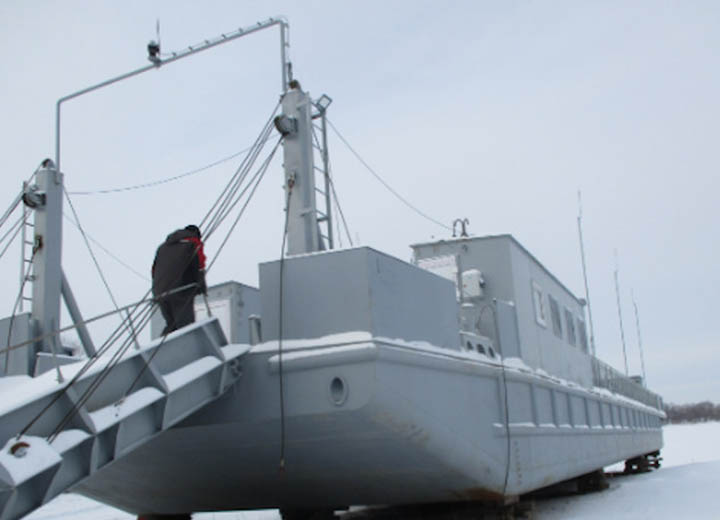 РКО продолжает технаблюдение за постройкой двух грузопассажирских паромов