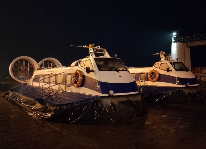 Судоверфь «ПарМа» закончила строительство 39-го пассажирского судна на воздушных подушках