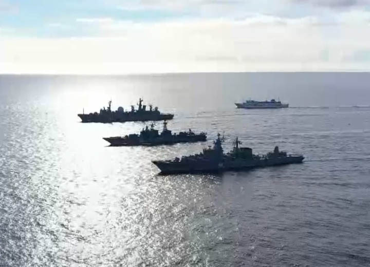 Корабли Тихоокеанского флота вернулись во Владивосток после учений в дальней морской зоне