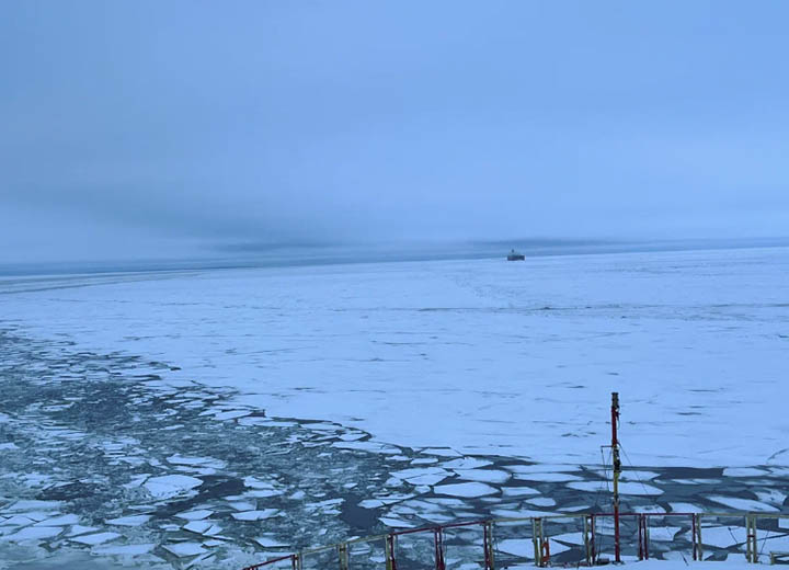 С начала зимней навигации в Финском заливе обеспечена проводка 1880 судов