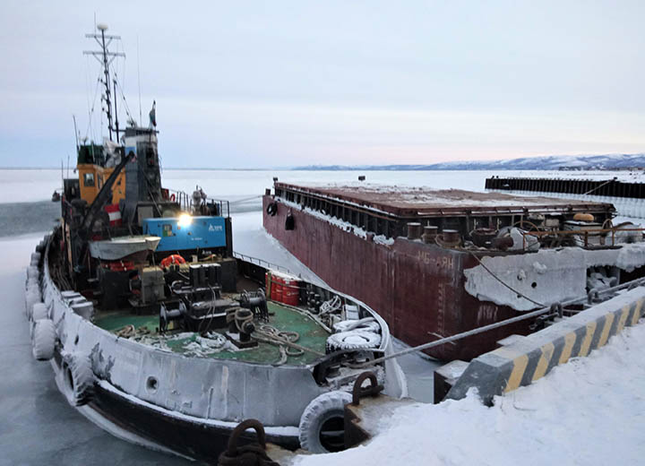 Грузооборот порта Охотск в навигацию 2025 года увеличился на 20%