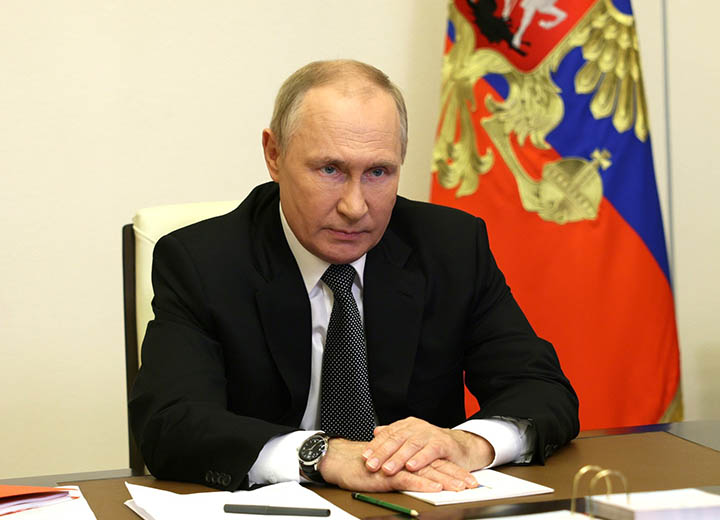 Владимир Путин провёл заседание Совета Безопасности Российской Федерации.