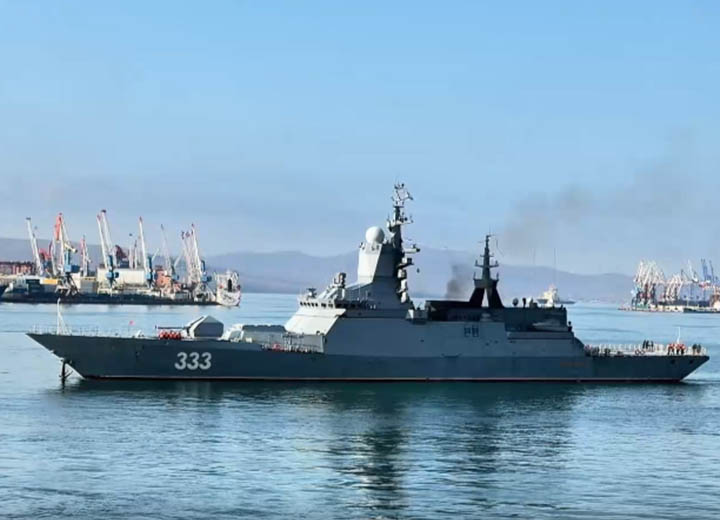 Отряд кораблей ТОФ вернулся во Владивосток после выполнения задач дальнего похода в АТР