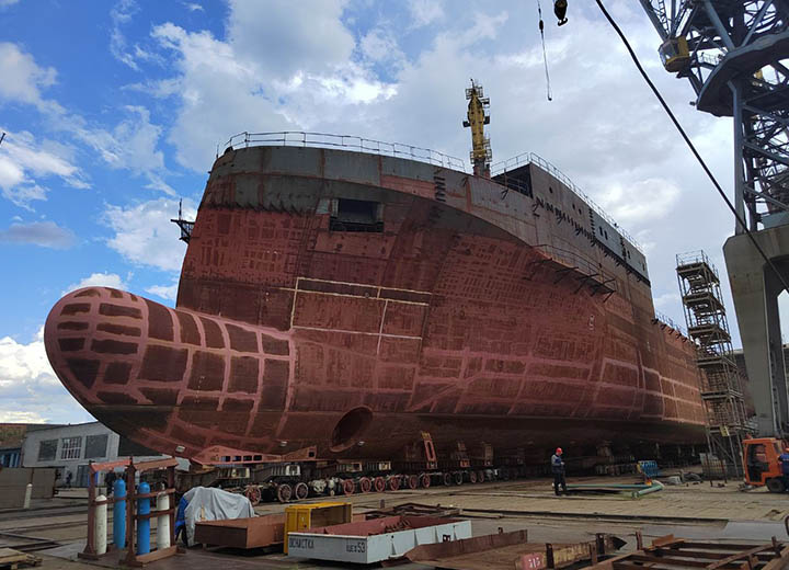 Сдача БМРТ проекта 5670WSD «Виктор Гаврилов» планируется в конце 2025 года ‒ начале 2026 года