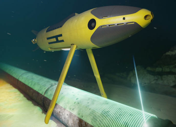 ЦКБ МТ «Рубин» представил на «Армии-2023» автономный подводный аппарат «Аргус»