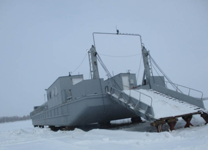 Продолжается строительство грузопассажирских паромов проекта ТМТ.250-03