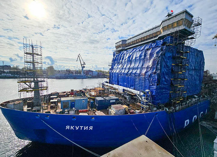 Ростехнадзор проверил готовность ледокола проекта 22220 «Якутия» к загрузке ядерного топлива