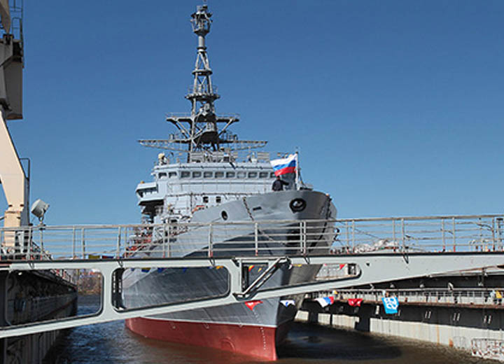 Корабли разведки ВМФ довооружат управляемыми боевыми модулями