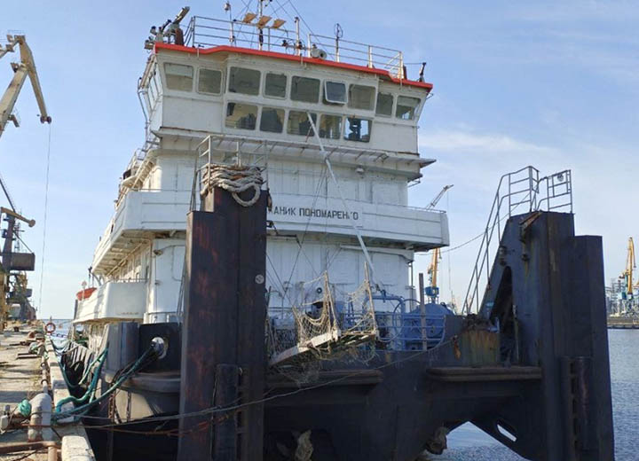 В СевГУ восстановили легендарное учебное судно «Механик Пономаренко»