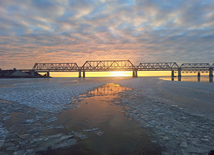НИС «Василий Васильев» провело исследования в Цимлянском водохранилище для ВНИРО