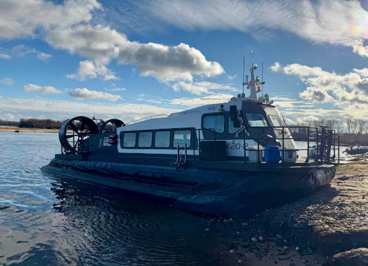 Нижегородская верфь "Галс" передала ГТЛК два судна на воздушной подушке проекта "Спутник-20"