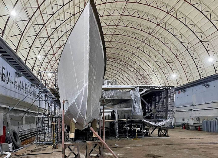 Стали известны названия двух пассажирских катамаранов на подводных крыльях для Байкала