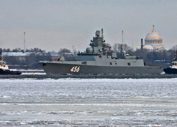 ВМФ России получит фрегат "Адмирал Головко" в марте