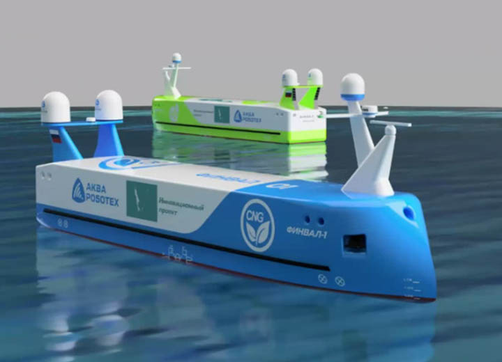 В России разработали концептуальный проект малого автономного контейнеровоза