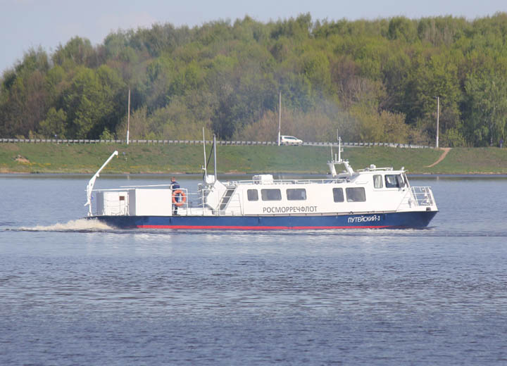 На Костромском СМЗ сдано восьмое промерное судно проекта 3330 для администраций речных бассейнов РФ