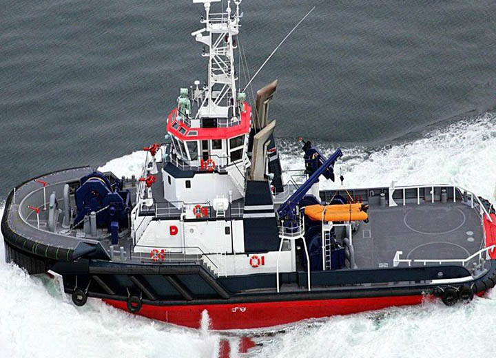 Третий буксир ледового класса проекта Т3150-ЗД спущен на воду