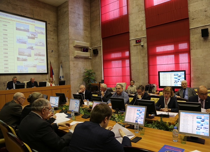 Заседание Научно-экспертного совета Морской коллегии при Правительстве Российской Федерации