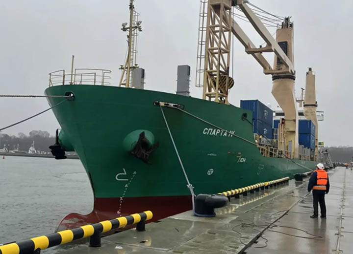 На морском терминале в Пионерском в тестовом режиме провели перевалку грузов