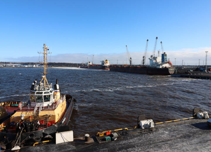 Грузооборот морских портов России за январь-февраль 2026 года