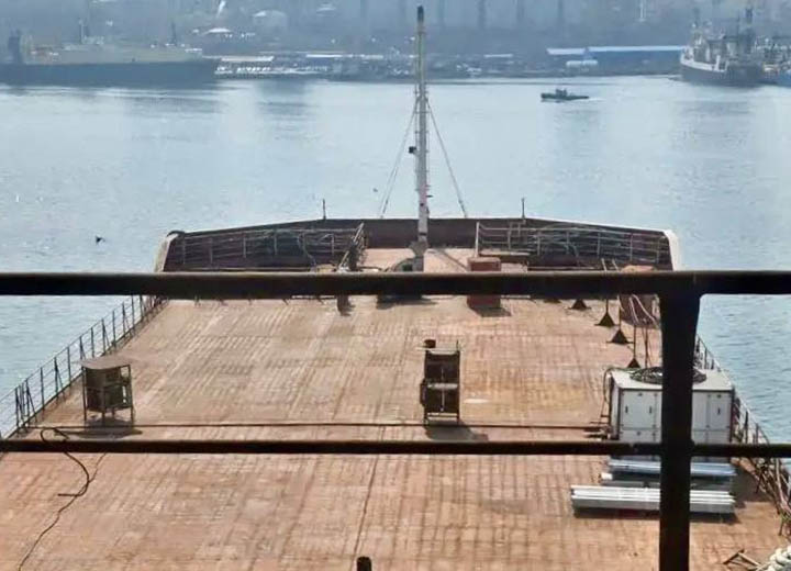 Техническая готовность судна «Василий Ощепков» проекта CNF11CPD превысила 82%