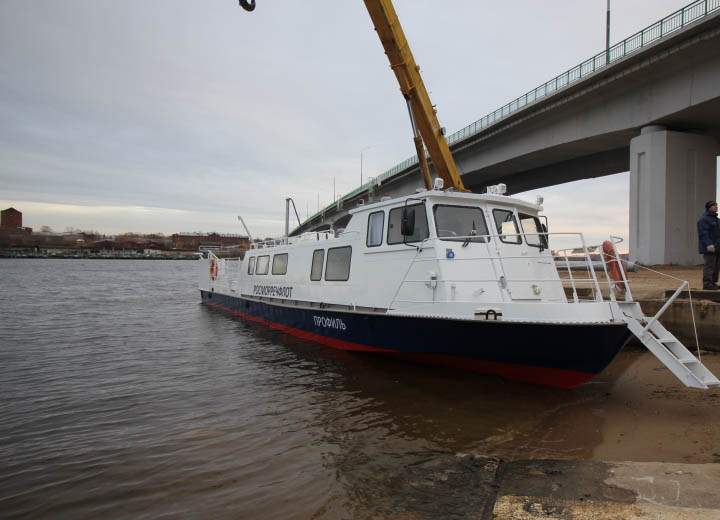 На Костромском СМЗ сдано шестое промерное судно проекта 3330 серии для администраций речных бассейнов РФ