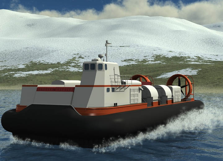 ОСК представила вездеходные суда на воздушной подушке на форуме «Российский промышленник-2025»