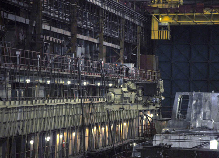 АСЗ приступил к монтажу главных энергетических установок на МРК проекта 22800 «Ржев» и «Удомля»