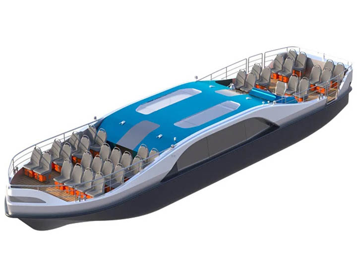 Строительная готовность пассажирских электросудов для Вологды составляет порядка 80%