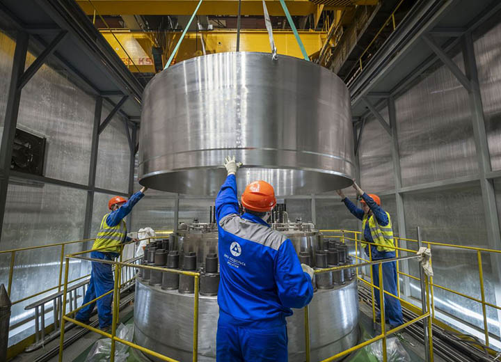 «Росатом» изготовил второй реактор РИТМ-400 для атомного ледокола «Россия»