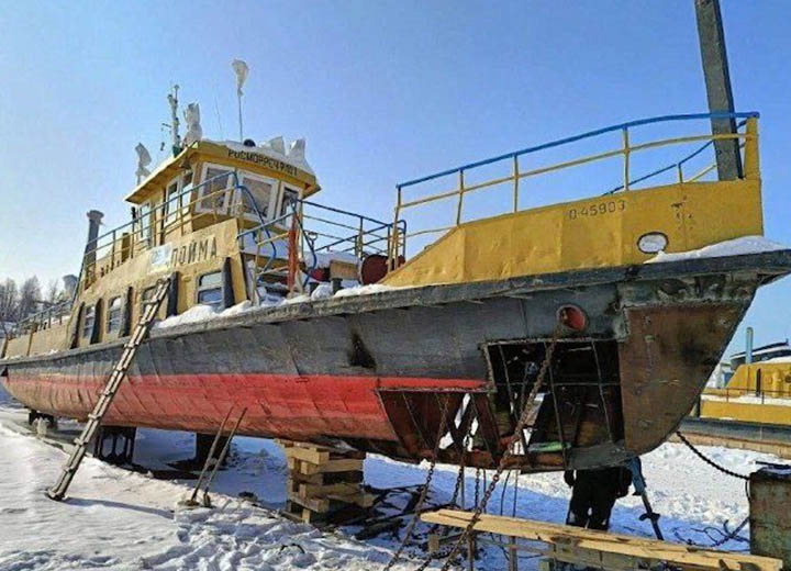 Администрация "Обь-Иртышводпуть" активно готовит флот к предстоящей навигации