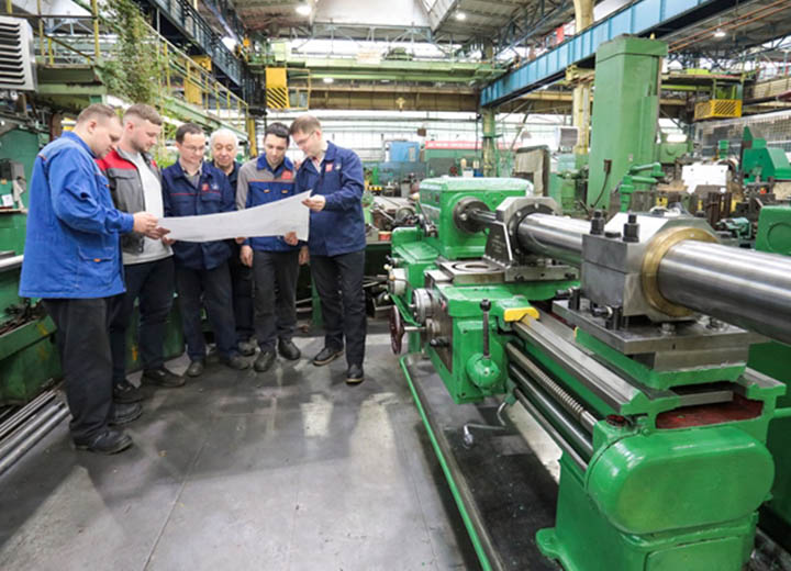 На Севмаше собрали станок для обработки корпусных конструкций на строящихся АПЛ