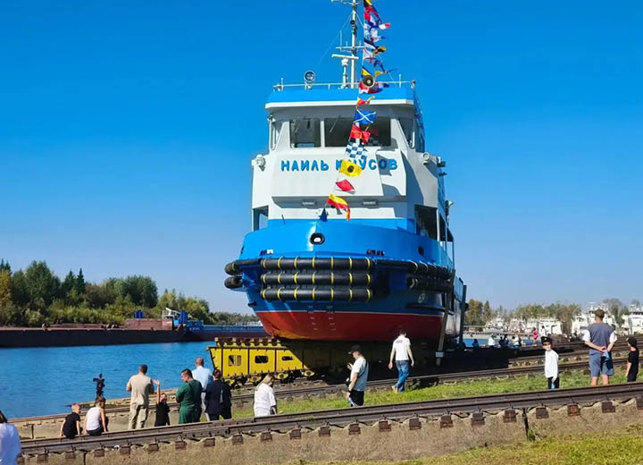 На буксире проекта RDB50.06 «Наиль Юнусов» завершены пусконаладочные работы