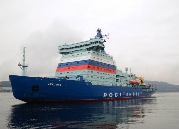 В "Атомфлоте" сообщили, что строительство двух ледоколов типа "Арктика" займет до семи лет