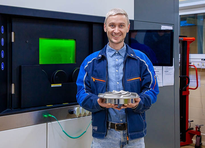 Росатом отработал технологию 3D-печати детали насоса реактора РИТМ-200