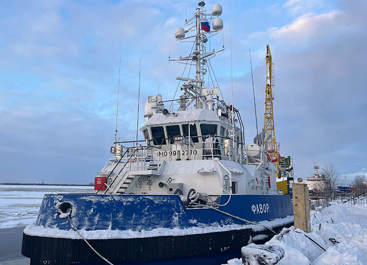 Выданы классификационные документы на новый арктический буксир-спасатель, построенный в рамках нацпроекта