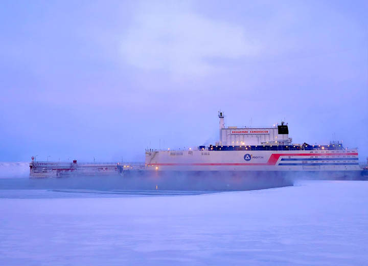 Плавучая АЭС обеспечила устойчивое энергоснабжение Чукотки в условиях арктического шторма