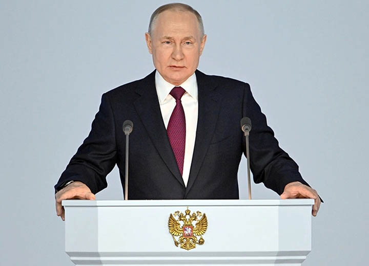 Ежегодное послание Президента РФ Владимира Путина Федеральному Собранию. Прямая трансляция